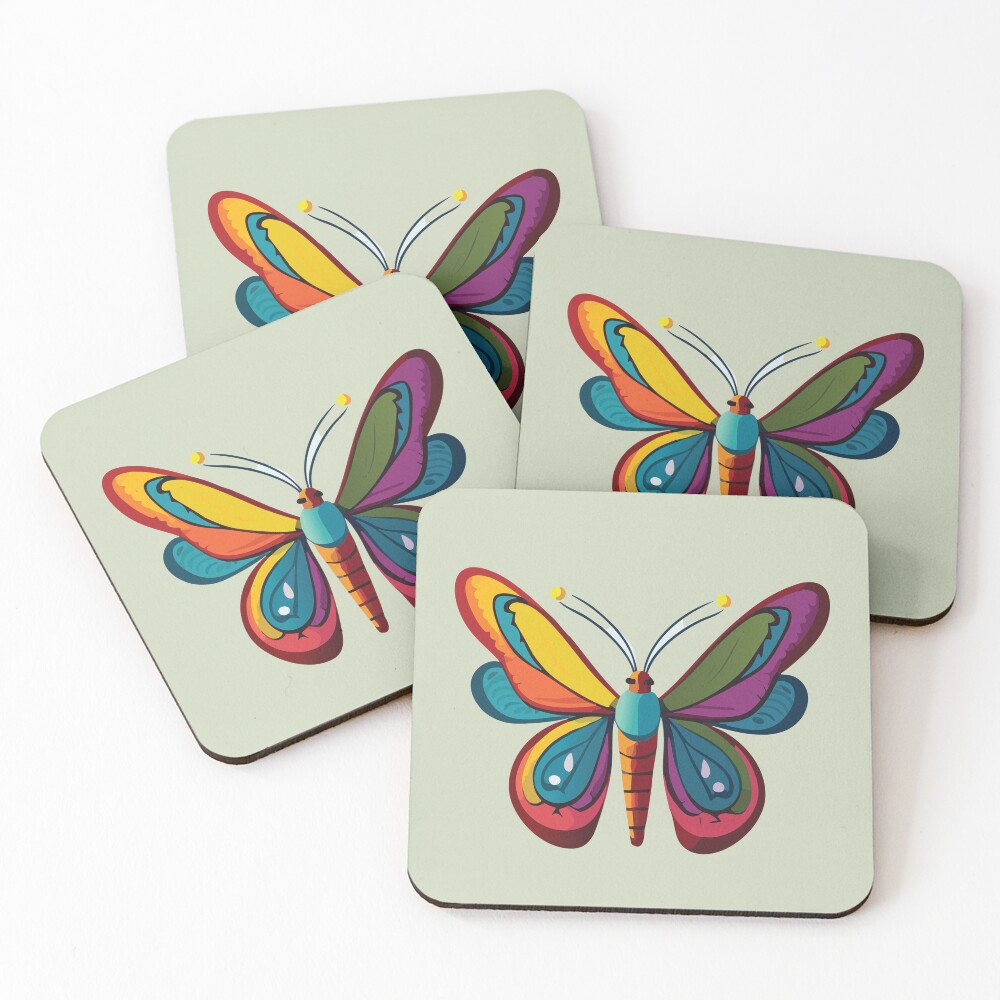 Item preview, Coasters (Set of 4) designed and sold by ReBeDesigns.