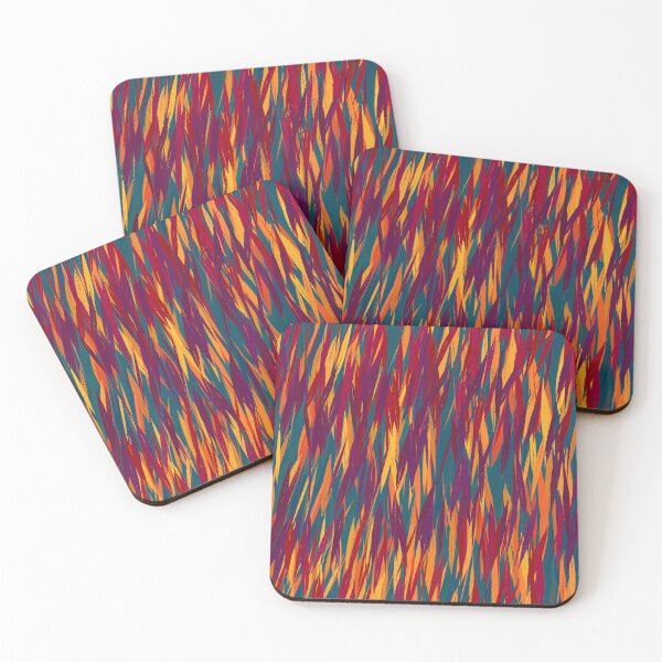 Item preview, Red leaf pattern designed and sold by LP Drawing.