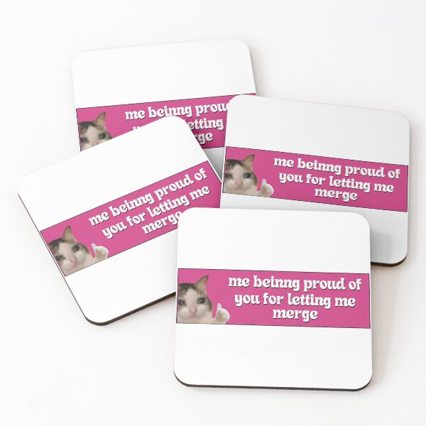 Item preview, Me Being Proud of You for Letting me Merge Funny Meme Cool Bumper designed and sold by fanky-bumper.