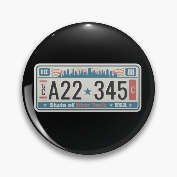Item preview, newyork number plate designed and sold by itswallcraft.