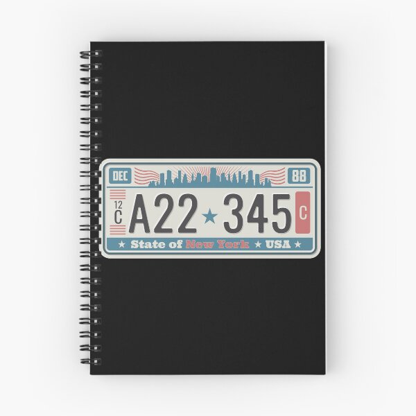 Item preview, newyork number plate designed and sold by itswallcraft.