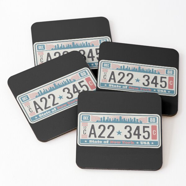 Item preview, newyork number plate designed and sold by itswallcraft.