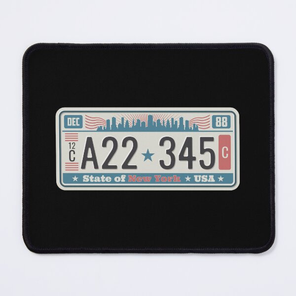 Item preview, newyork number plate designed and sold by itswallcraft.