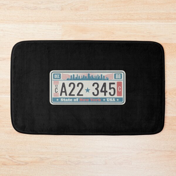 Item preview, newyork number plate designed and sold by itswallcraft.