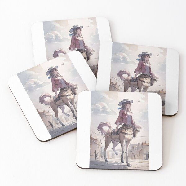 Item preview, Water color western centaur girl designed and sold by KnightsStorm.