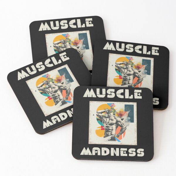 Item preview, Abstract Gym Bro Design for Body-Builders designed and sold by zax454.