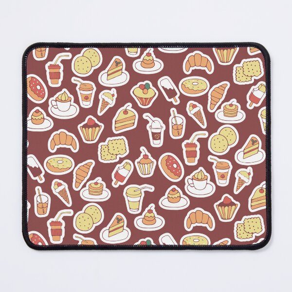 Item preview, Hand drawn set of food and drink, fast food, sweets, cookies, coffee designed and sold by NataliaVVV.