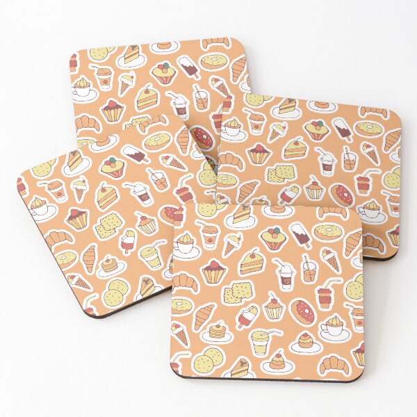 Item preview, Hand drawn set of food and drink, fast food, sweets, cookies, coffee designed and sold by NataliaVVV.
