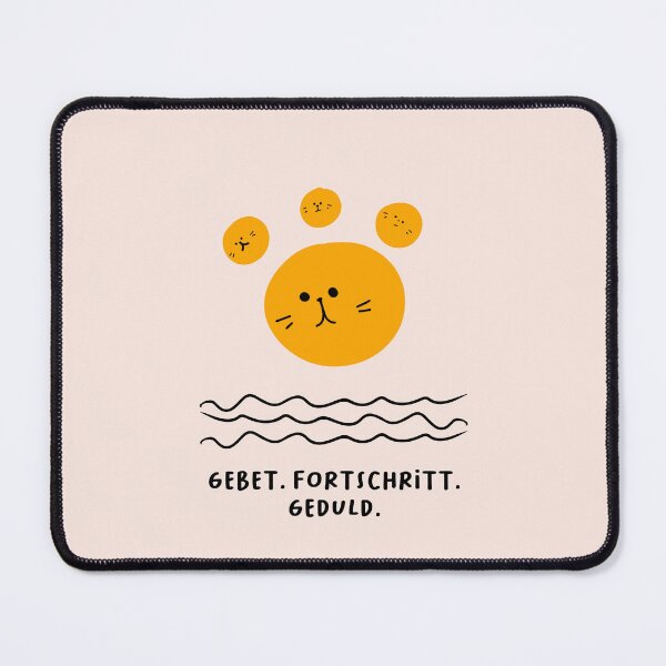 Item preview, Gebet. Fortschritt. Geduld. | Cute Cartoon Faces Collection designed and sold by RM-Journey.