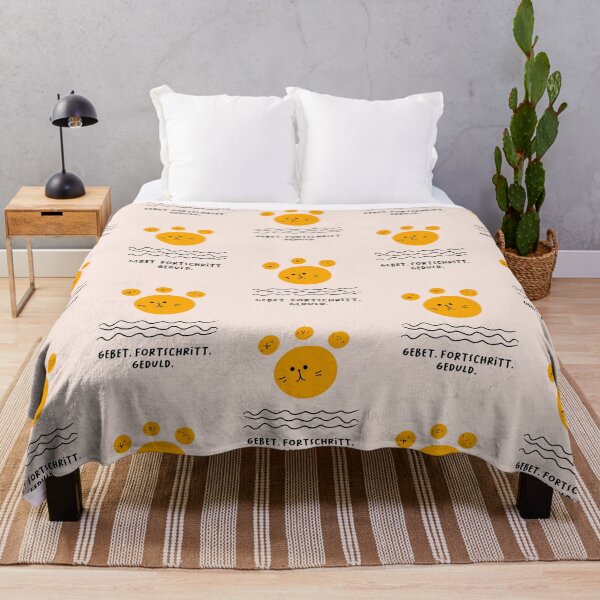 Item preview, Gebet. Fortschritt. Geduld. | Cute Cartoon Faces Collection designed and sold by RM-Journey.