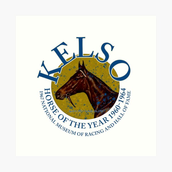 Item preview, Famous Racehorses - Kelso 1960 design designed and sold by Ginny Luttrell.