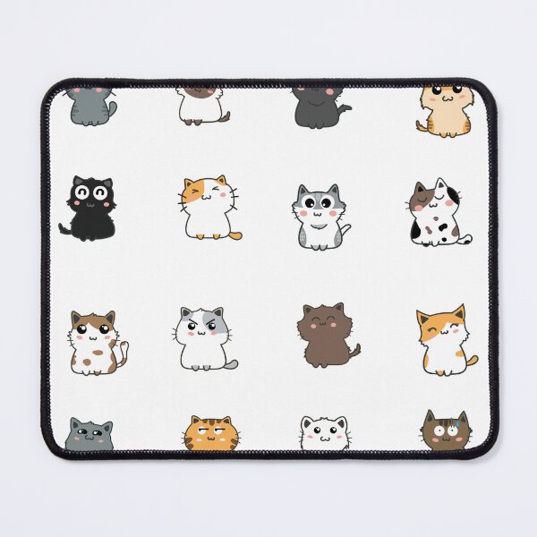 Item preview, Cute Kawaii Cat Stickers designed and sold by GlowinUp Shop.