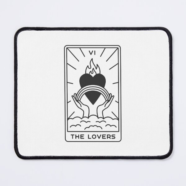 Item preview, the lovers tarot card designed and sold by itswallcraft.