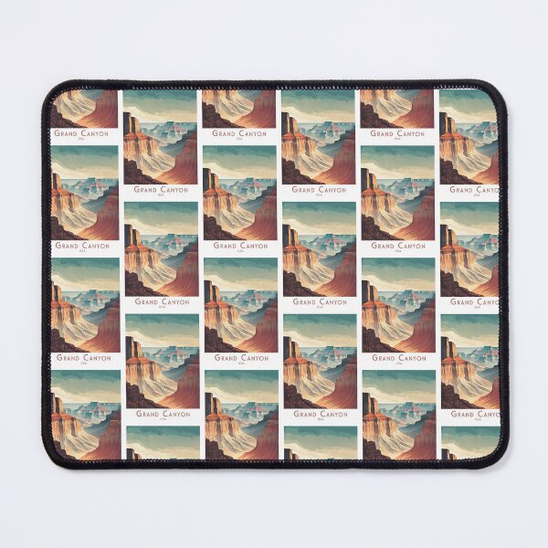 Item preview, Vintage Grand Canyon Travel Poster - Minimalist Retro Travel Art designed and sold by pod24.