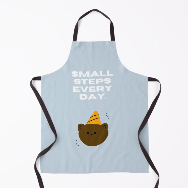 Item preview, SMALL STEPS EVERY DAY | Bear Party Illustration designed and sold by RM-Journey.