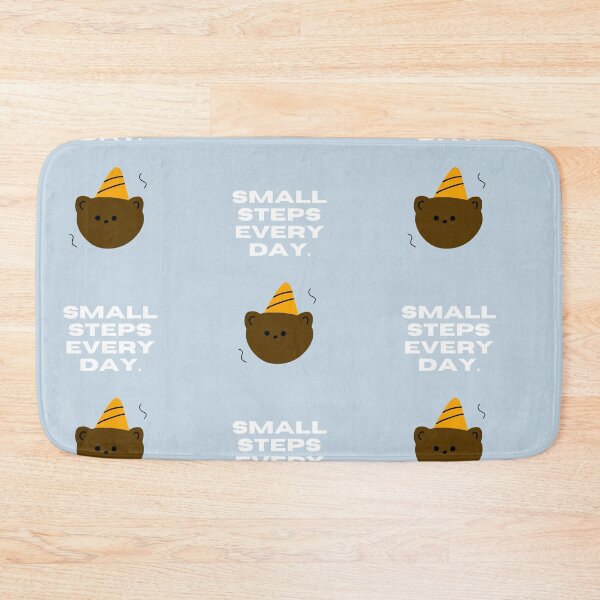 Item preview, SMALL STEPS EVERY DAY | Bear Party Illustration designed and sold by RM-Journey.