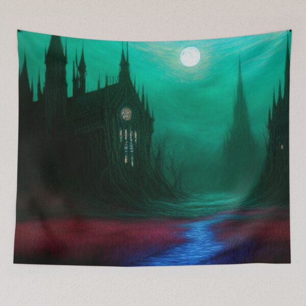 Item preview, Haunting Gothic Scene designed and sold by TheDarkWardrobe.
