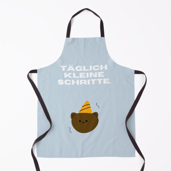 Item preview, Kleine Schritte jeden Tag | Bear Party Illustration designed and sold by RM-Journey.