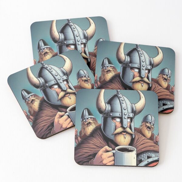 Item preview, #4 what if Vikings had discovered coffee designed and sold by Jonrir-Seidr.