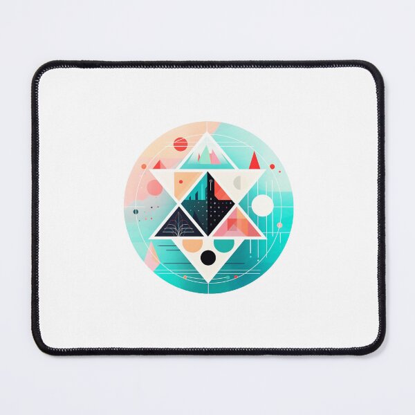 Item preview, Star Tetrahedron Geometric Sticker designed and sold by David Matthew.