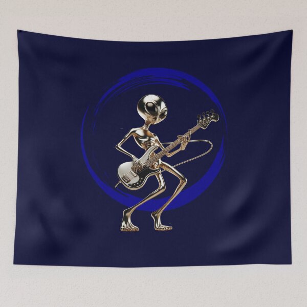 Item preview, Alien likes the bass designed and sold by coloursforkids.