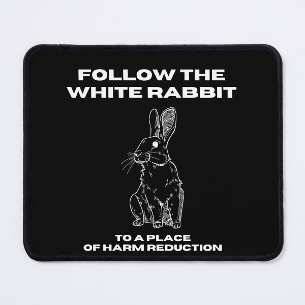 Item preview, Follow The White Rabbit designed and sold by Reductionist.