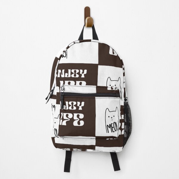 Item preview, Enjoy life | Black Line Cat Illustration designed and sold by RM-Journey.