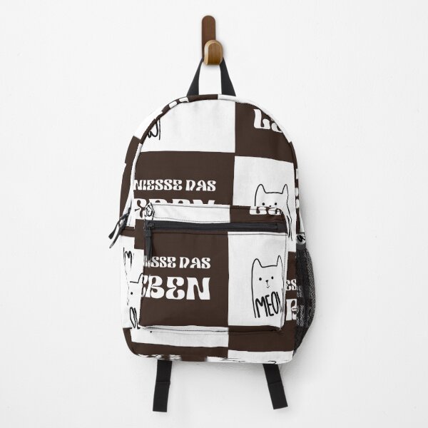 Item preview, Genieße das Leben | Black Line Cat Illustration designed and sold by RM-Journey.