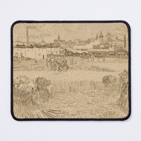 Item preview, Arles: View from the Wheatfields / 1888 designed and sold by unhombreocioso.