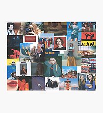 Film, Music, and Art Collage Photographic Print