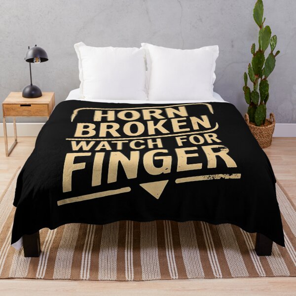 Item preview, Horn Broken, Watch For Finger. Trucker Birthday designed and sold by DomTeesHaven.