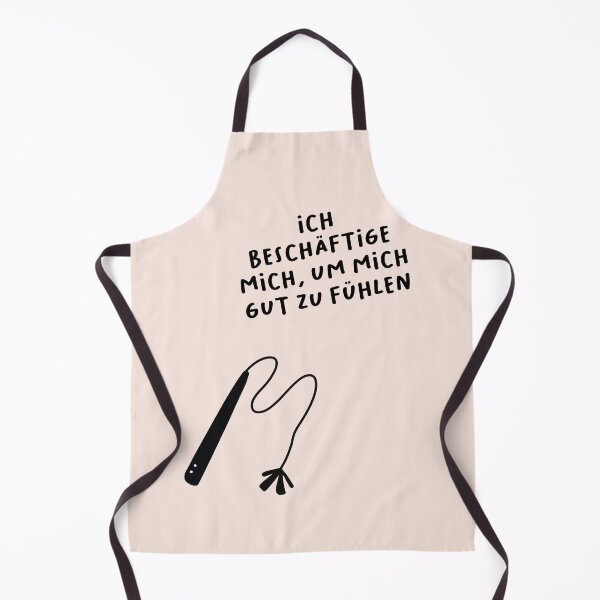 Item preview, Halte mich selbst beschäftigt, um mich okay zu fühlen | Cat Toy Illustration designed and sold by RM-Journey.