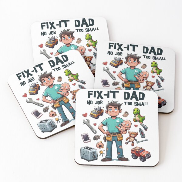 Item preview, Fix-It Dad: Celebrating Father’s Day with Love and Tools designed and sold by SportsT-Shirts.