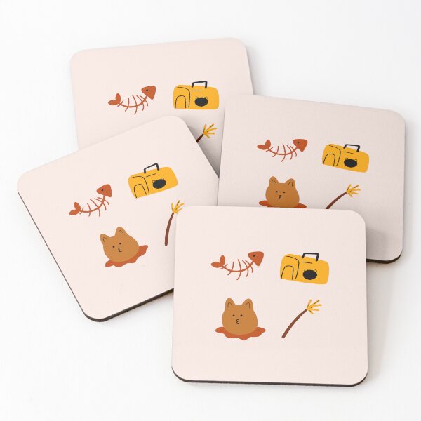 Item preview, Cheerful Pet: Cartoon Cat, Fishbone, Carrier Backpack, and Treats designed and sold by RM-Journey.