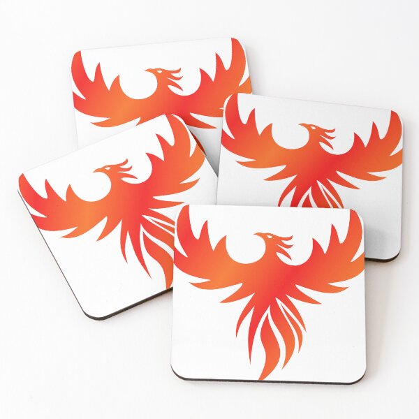 Item preview, Phoenix flying logo design designed and sold by rowgazer.