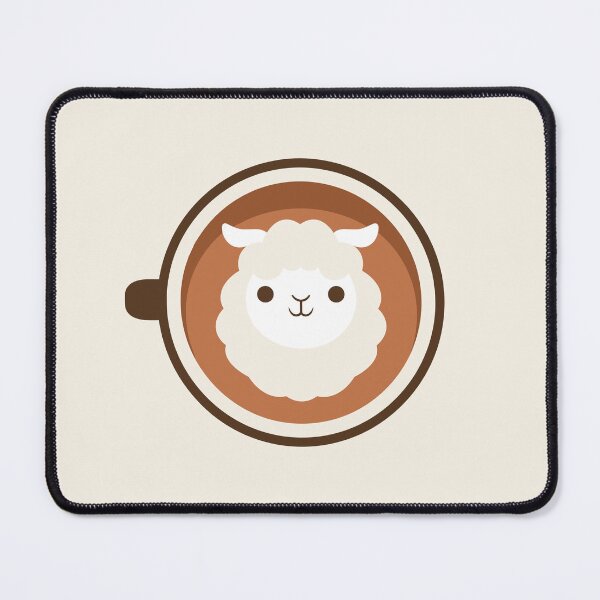 Item preview, Cute Llama Latte Drink designed and sold by SweetClicks123.