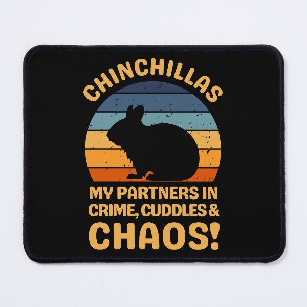 Item preview, Chincillas My Partners In Crime Cuddles & Chaos designed and sold by AussieWonders.