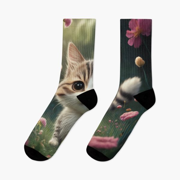 Artikelvorschau, eine süße und liebenswerte Katze mit großen Augen entworfen und verkauft von PrintableByZaah.