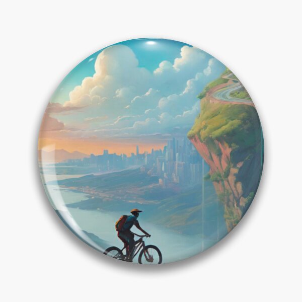 Item preview, Futuristic Mountain Biking: Exploring Alien Worlds designed and sold by GrizzlyCollective.