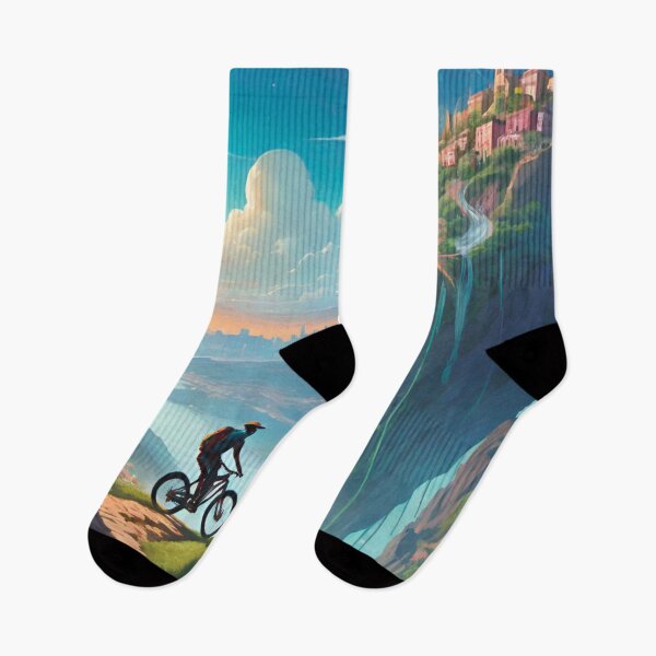 Item preview, Futuristic Mountain Biking: Exploring Alien Worlds designed and sold by GrizzlyCollective.