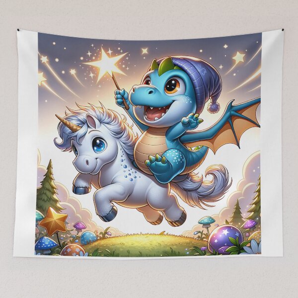 Item preview, Dragon's Ride: A Fairy Tale Landscape designed and sold by 0penvimark.