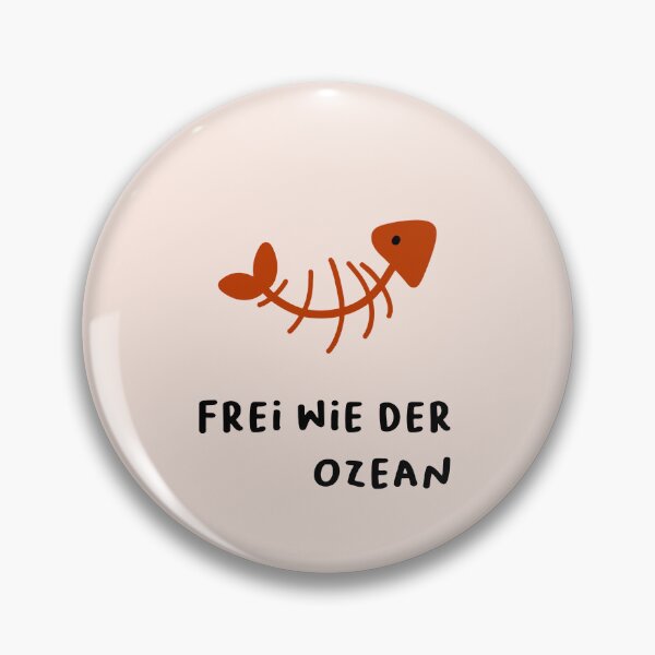 Item preview, Frei wie der Ozean | Fishbone Illustration designed and sold by RM-Journey.
