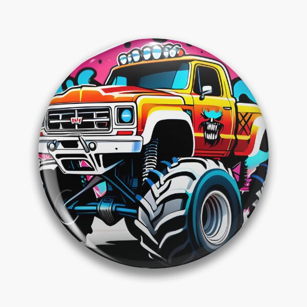 Item preview, Cool Graffiti Art Monster Truck designed and sold by TheArtOfPat.