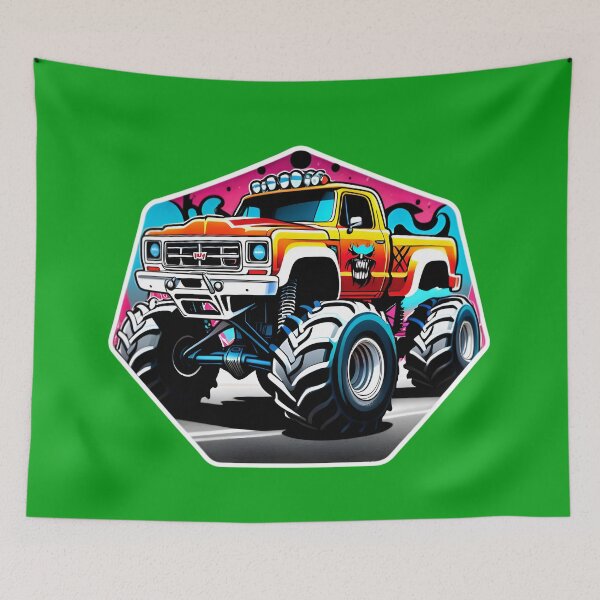 Item preview, Cool Graffiti Art Monster Truck designed and sold by TheArtOfPat.