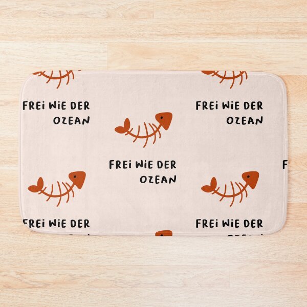 Item preview, Frei wie der Ozean | Fishbone Illustration designed and sold by RM-Journey.