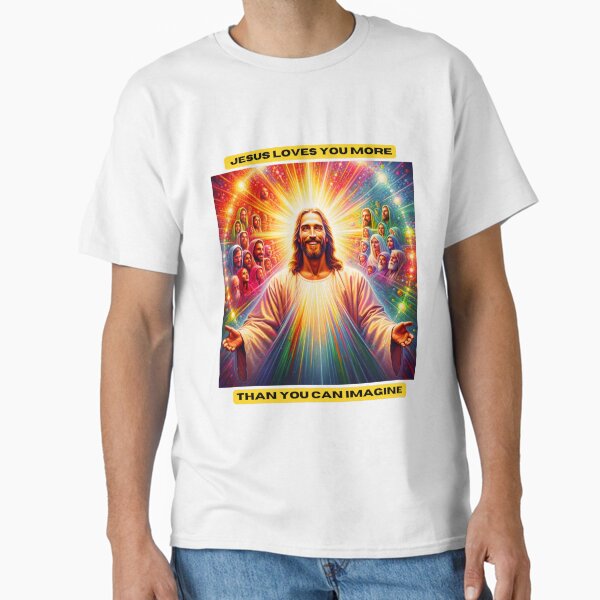 Item preview, Jesus loves you more than you can imagine designed and sold by STO1KA.
