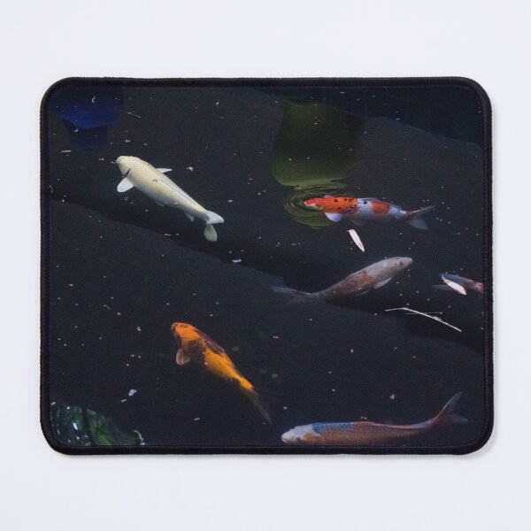 Japanese Koi Carp Fish Desk Pad Mouse Pad,Large Gaming Mouse Mat With