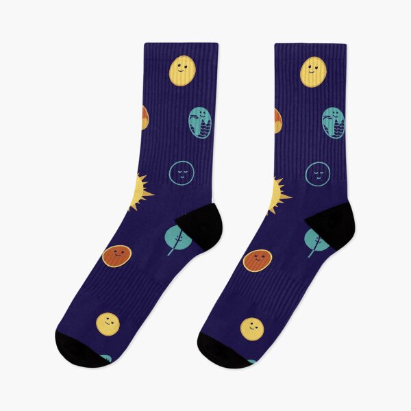 Item preview, Cute solar system, planets (incl Pluto!), 4 colours designed and sold by Markadesign.