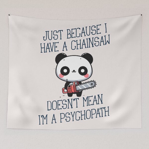 Item preview, Chainsaw Panda designed and sold by LemuellTrends.