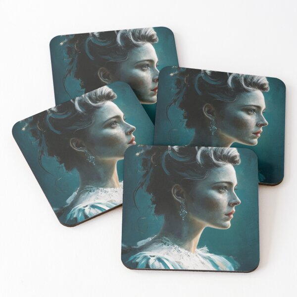Item preview, Famous Paintings of Women | Moody Cinematic French Woman Portrait Parisian Muse- Oil Painting…Art By Carraann designed and sold by CARRAANN.